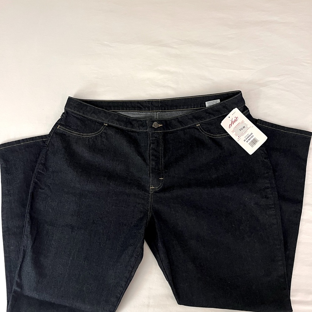 NWT CHIC-Plus size denim jeans